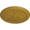 Ekena Millwork Raymond Ceiling Medallion (Fits Canopies up to 5 3/8"), Hand-Painted Pharaohs Gold, 18"OD x 1 1/4"P CM18RA2PGS - alternate 3